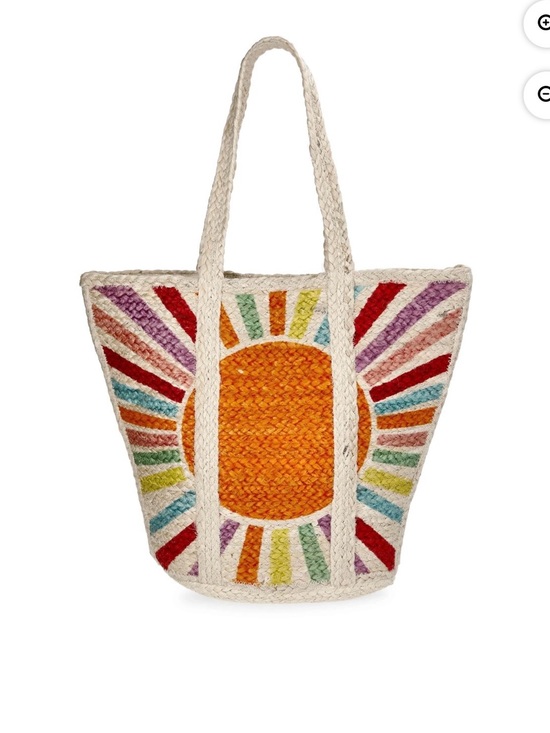 No Boundaries Handbags - No Boundaries Women's Sun Jute Tote Bag